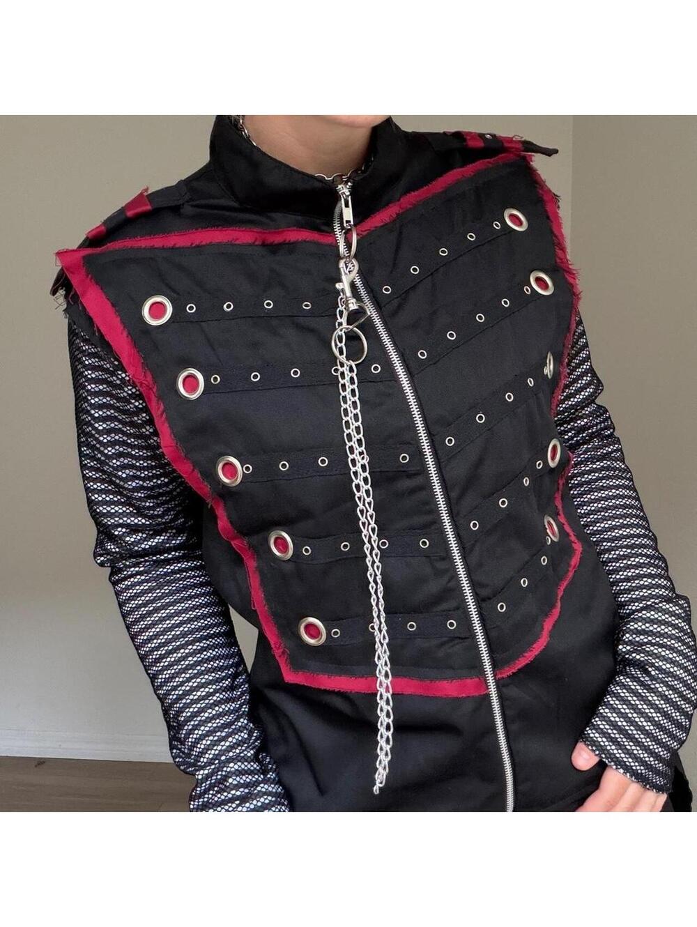 Mall Goth Vested Top